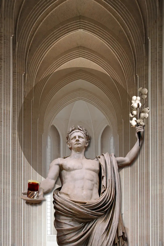 grafiki i ilustracje Plakat, kolaż PRL Tea