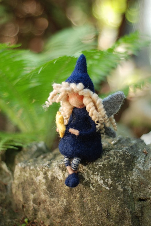karuzele i girlandy do łóżeczka Leśna Wróżka - Waldorf toys