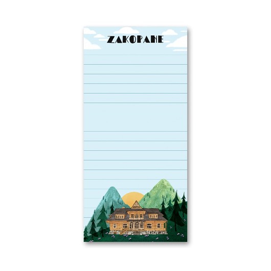 Lista TO DO WILLA ZAKOPIAŃSKA LOVE POLAND DESIGN