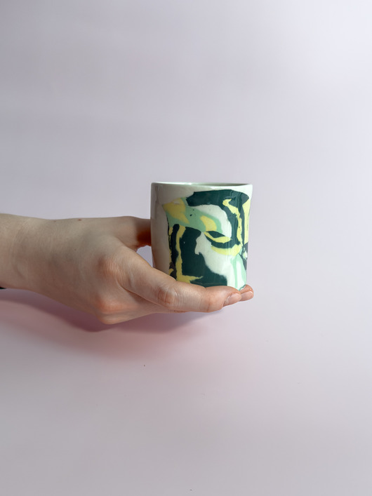 kubki Czarka / kubek nerikomi zielony