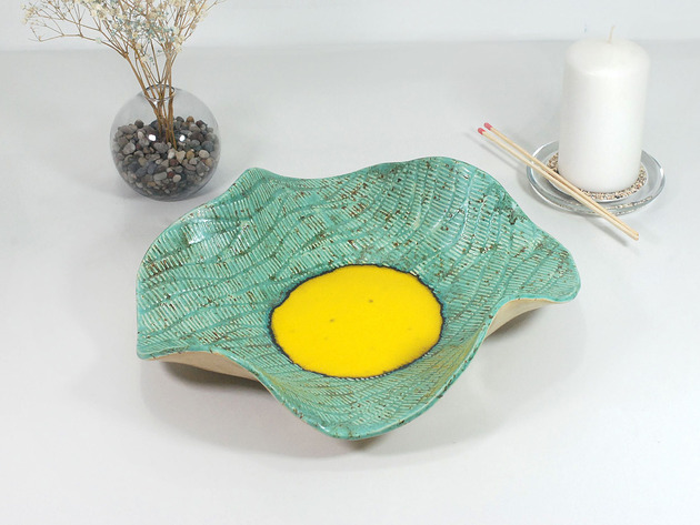 miski i misy Duża misa ceramiczna na owoce, sałatki czy przekąski