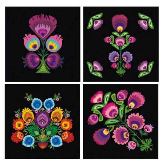 Zamówienie: 4 poszewki 48x48 cm Gaul Designs