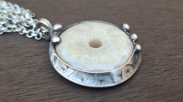 wisiory Koral - wisiorek na łańcuszku