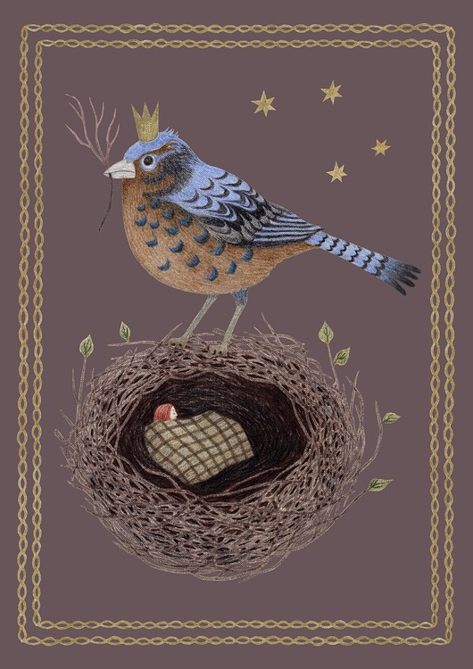 obrazy i plakaty do pokoju dziecięcego Guardian bird