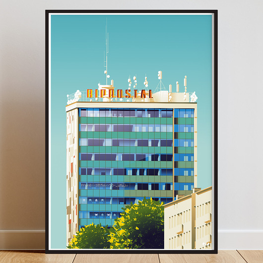plakaty Plakat Biprostal - Krakowski modernizm