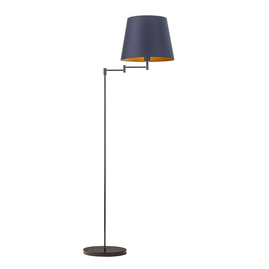 Lampa stojąca z regulowanym ramieniem ASTI GOLD LYSNE