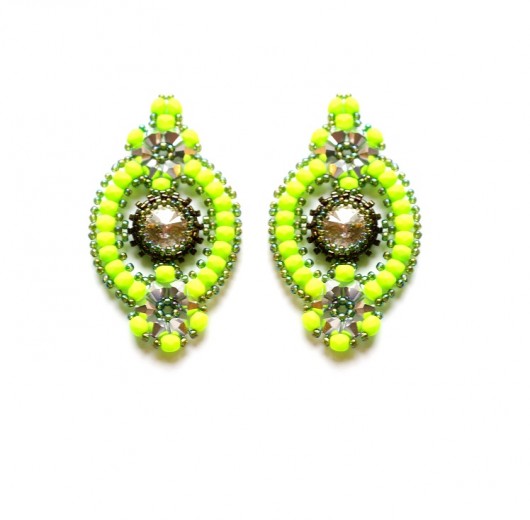 Glossy earrings Republika jewelry