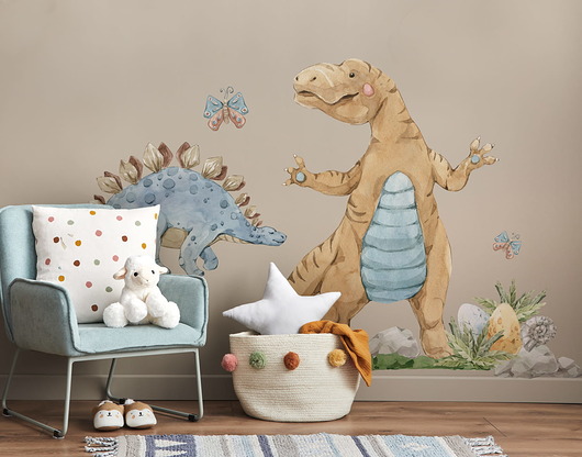 naklejki ścienne do pokoju dziecka Naklejki DINO BAMBINO