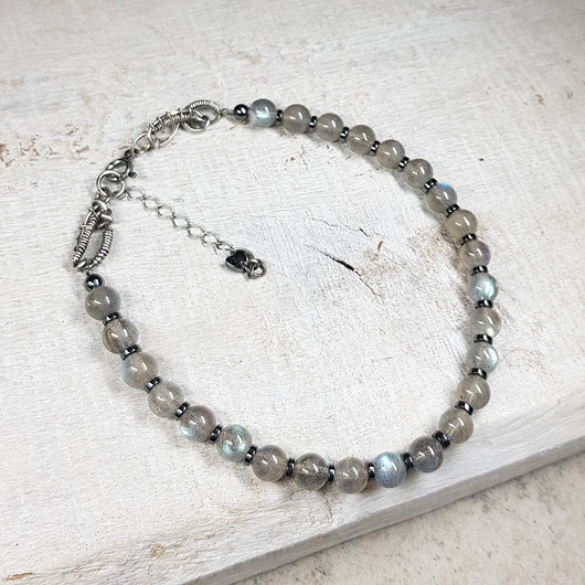 bransoletki z kamieni naturalnych Bransoletka z labradorytem bs15