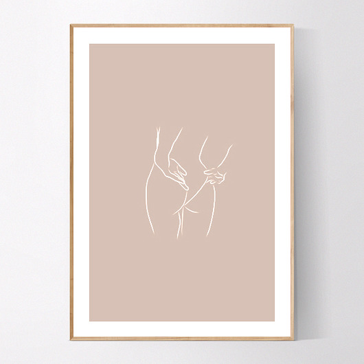 Plakat Minimalistyczny szkic no.1 MUKKO
