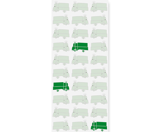 Tapeta dziecieca Ilomas Green Humpty Dumpty Room Decoration