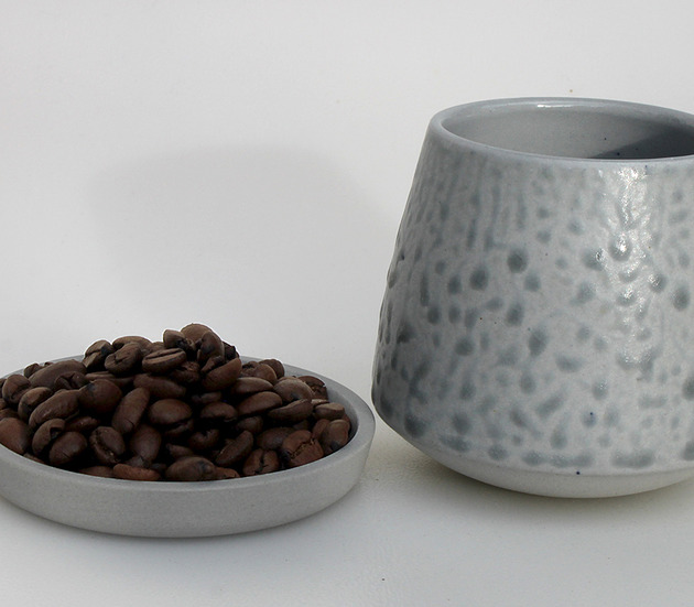 kubki Czarka COFFEE 1szt [szkliwo z mielonej kawy+kamionka]
