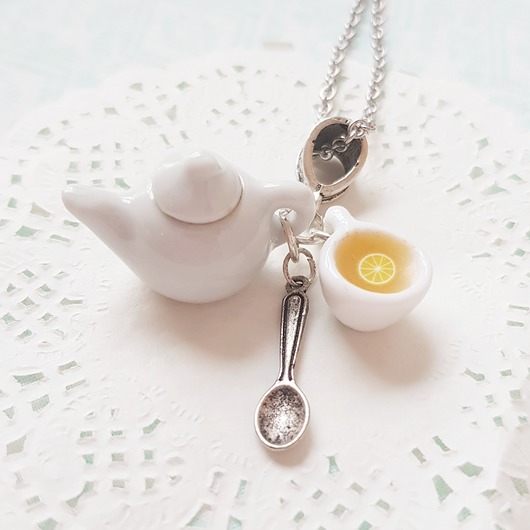Przerwa na herbatę wisior Lemon Lovely