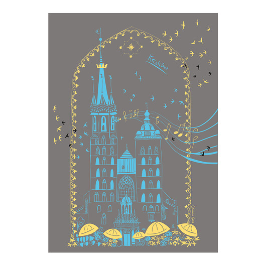 plakaty Plakat Kraków Kościół Mariacki