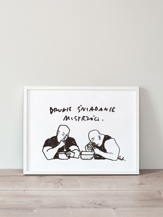 plakaty Plakat Drugie śniadanie mistrzów