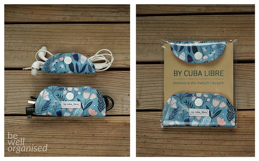 2 uchwyty na kabelki - Kwiaty / Na zamówienie cuba libre