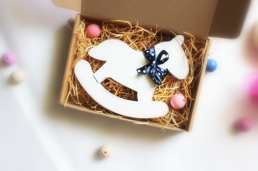 Konik na biegunach  Little Wood Bunny
