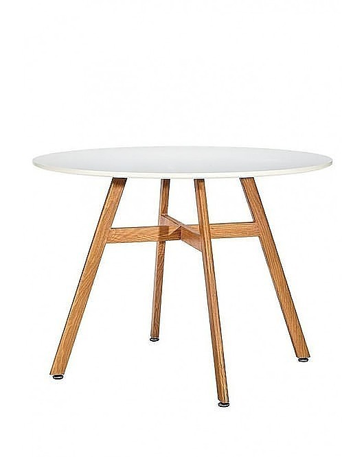 Stół Flat biały 100 cm MIA home