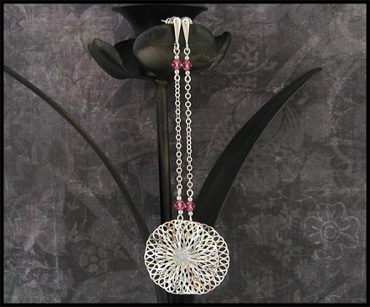 LUXURY- Srebrne Rozety w Łańcuszkach Little Dreamer