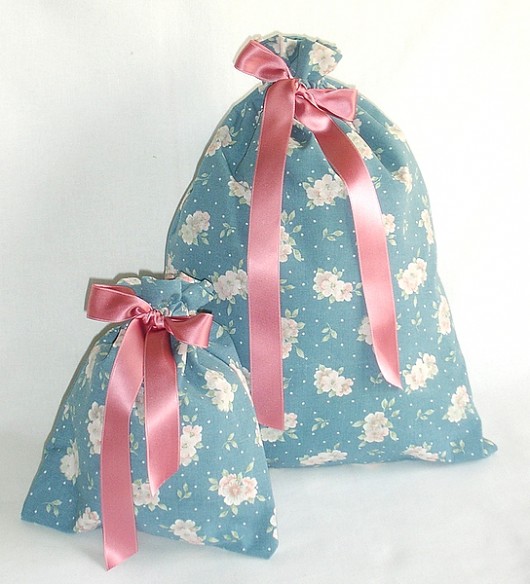 English Garden - aqua blue metka by traczka