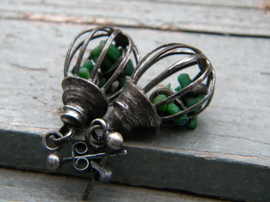 (zam) zielony koral   w klatkach Beata Trotter
