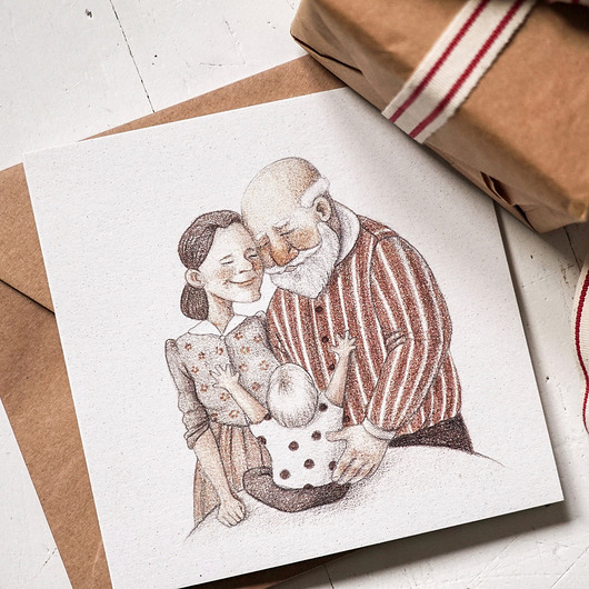 kartki okolicznościowe - wydruki Kartka na Dzień Babci i Dziadka