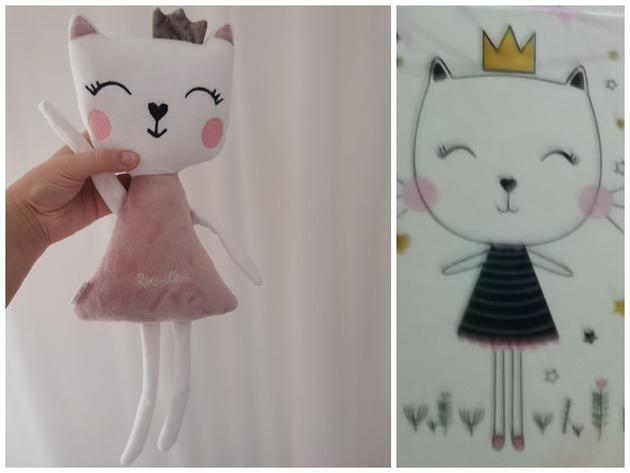misie i maskotki Maskotka inspirowana rysunkiem, obrazkiem
