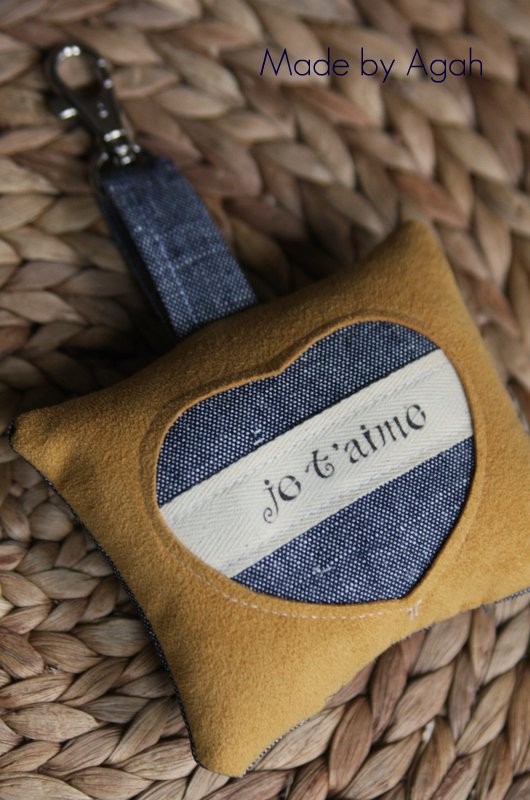 Brelok  &quot;Je t&#039;aime&quot; made by agah