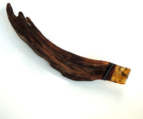 Wood&Amber Broszka Maszyneria