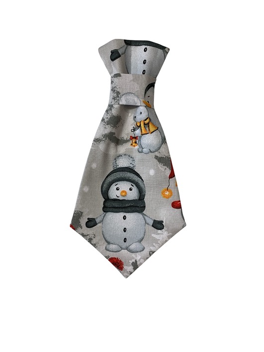 ubranka dla zwierząt Krawat dla psa ŚWIĘTA rozmiar L (26*13cm)