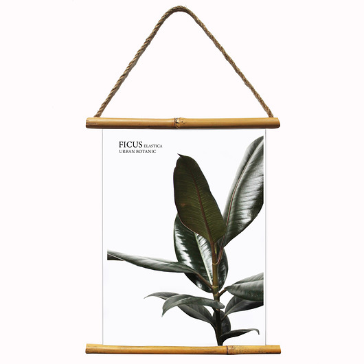 Proporczyk, wiszący plakat FICUS Lawendowy Bazar