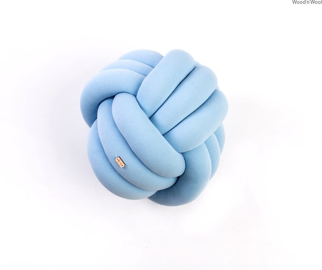 poduszki do pokoju dziecka Supeł Ball baby blue