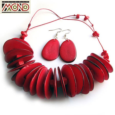 Komplet tagua z płatków patatas (NK1) Galeria Macondo