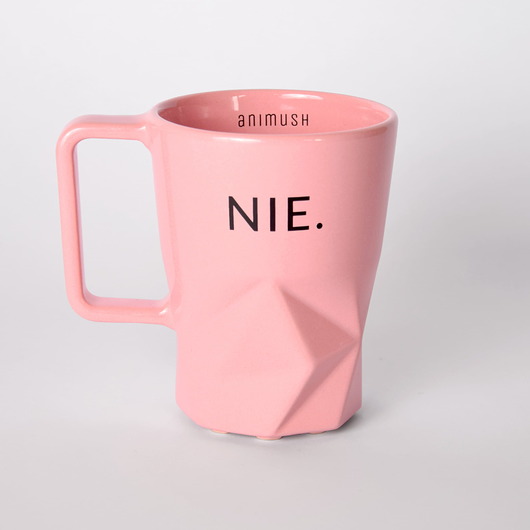kubek różowy NIE. ANIMUSH