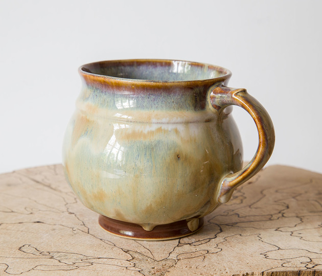 kubki Kubek ceramiczny ręcznie wykonany