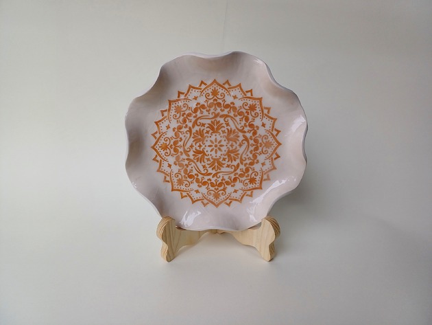 patery i talerze Talerz Ceramiczny Mandala 2