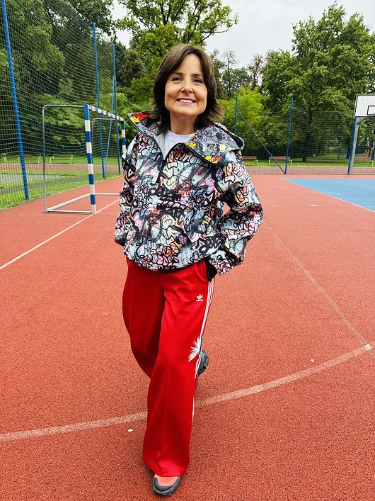 kurtki damskie Kurtka softshellowa graffiti