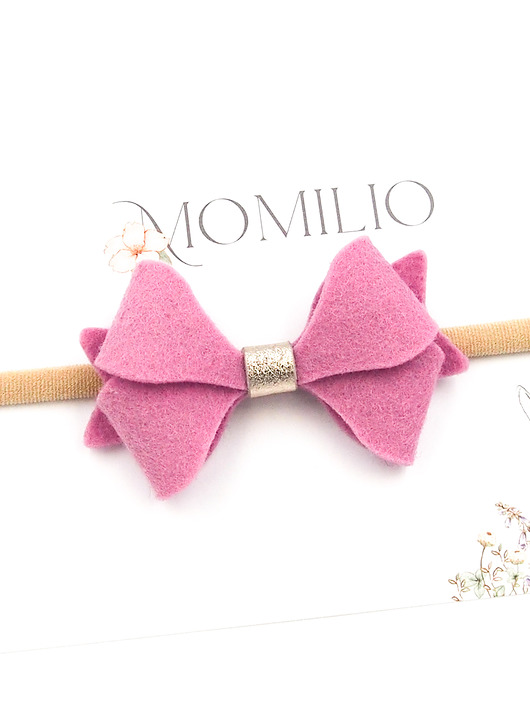 ozdoby do włosów dla dzieci Opaska do włosów Butterfly Bow Maxi Orchid