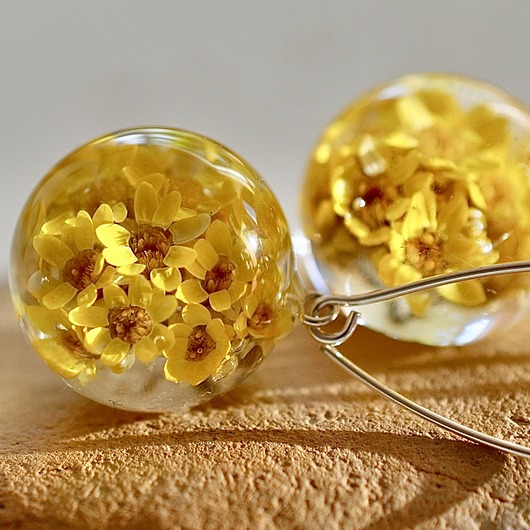 Kolczyki srebrne z wiosennym bukietem Grol Jewellery