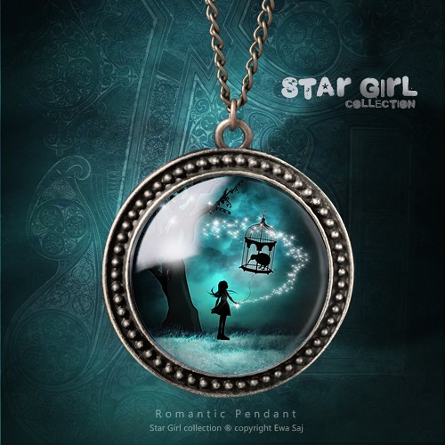Star Girli i Kiwi, romantyczny medalion Ewa Saj Fotografie