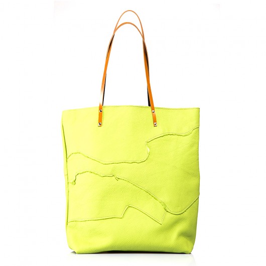 Dwukolorwa Skórzana Torebka Damska NEO GREEN CADOaccessories