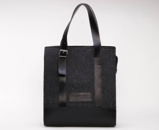 Torba filcowa work.XXL ciemny filc/srebr playworkcreate