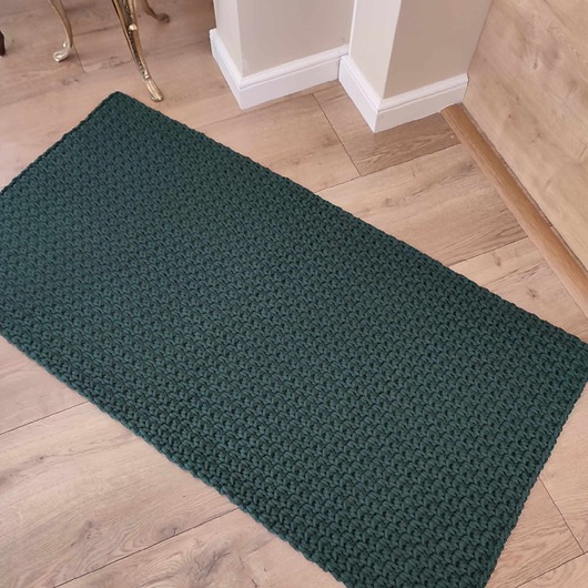 dywany Dywan szydełkowy prostokątny ze sznurka 60cmx120cm
