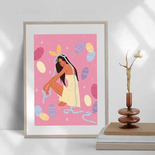 grafiki i ilustracje Plakat Easter