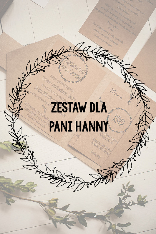 Dla Pani HANNY! RUSTIC SIMPLE 4 Papel