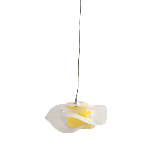 lampy wiszące Lampa sufitowa z tworzywa sztucznego typ T0001, Ikea, Szwecja, lata 90.