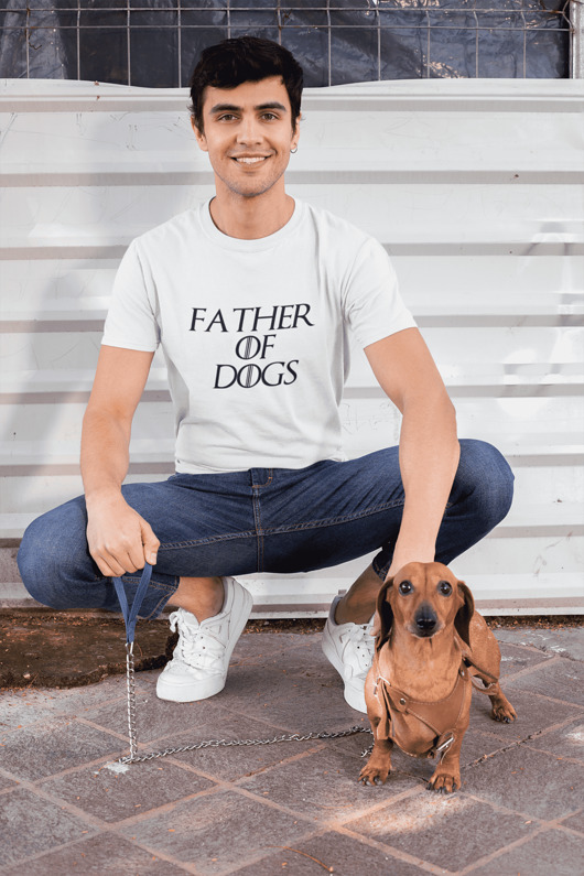 t-shirty męskie męska koszulka Father of Dogs