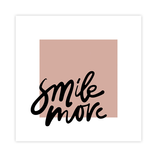 plakaty Smile More Plakat