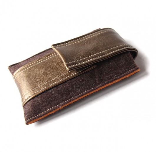 etui - brown&golden - elfagado