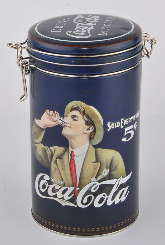 Puszka granatowa Coca-Cola MIA home